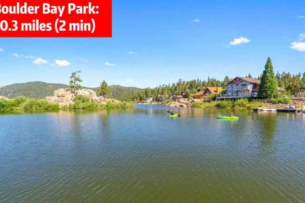 1 B1B Lake Cabin/Walk To Lake/Boulder Bay Park Big Bear Lake Exterior foto