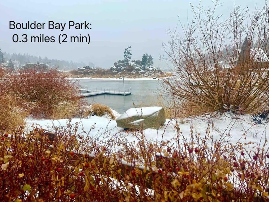1 B1B Lake Cabin/Walk To Lake/Boulder Bay Park Big Bear Lake Exterior foto